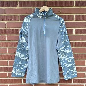 MAGCOMSEN Men's Tactical‎ Military Shirt 1/4 Zip Long Sleeve Shirt with Pockets